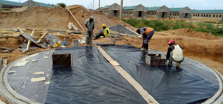   Biogas & Bioseptic  Construction  for Schools  Kenya 