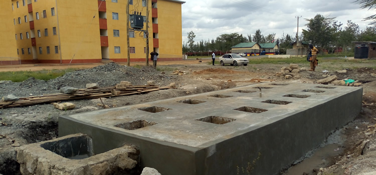 decentralised waste treatment facility  Kenya