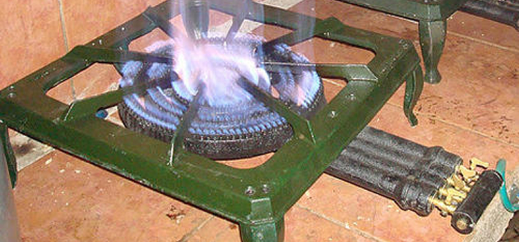 Biogas burner Installation Kenya